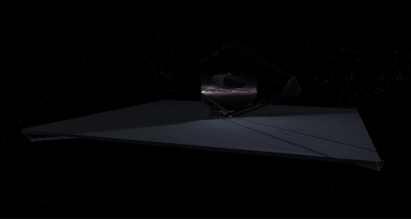 LUVOIR Concept art (Credits: NASA)